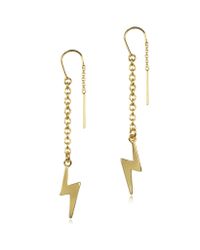 Marc By Marc Jacobs | Metallic New Classic Marc Bolt Drop Earrings | Lyst
