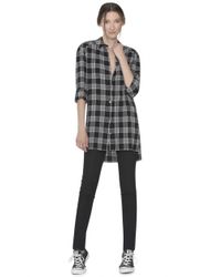 Alice + Olivia - Black Remington Button-down - Lyst