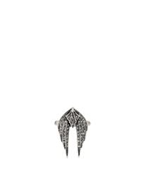 Lulu Frost | Metallic 'ascend' Crystal Pavé Wing Ring | Lyst