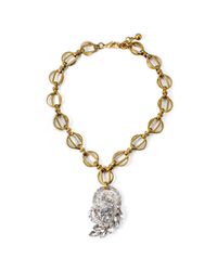 Lulu Frost - Metallic *new* Medallion Pendant #3 - Lyst