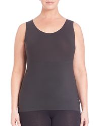Spanx | Black Trust Your Thinstincts Plus-size Tank | Lyst