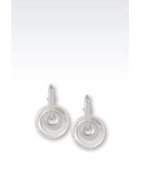 Emporio Armani | Metallic Earrings | Lyst