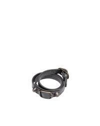 Balenciaga | Gray Classic Bracelet Triple Tour | Lyst
