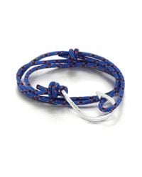 Miansai | Blue Hook Rope Wrap Bracelet | Lyst