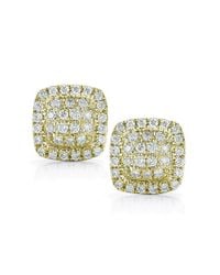 Dana Rebecca | Yellow Emily Square Studs | Lyst