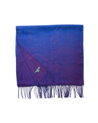 Ralph Lauren | Blue Bridle Ombré Scarf | Lyst