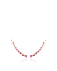 EF Collection | Mini Bezel Ear Cuff With Pink Sapphires | Lyst