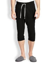 2xist | Black Cargo Pocket Capri Pants for Men | Lyst