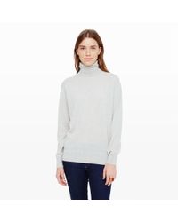 Club Monaco | Gray Thisbee Cashmere Turtleneck | Lyst