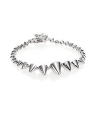 Eddie Borgo | Metallic Graduated Mini Cone Bracelet | Lyst