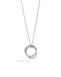 John Hardy | Metallic Bamboo Medium Interlink Pendant | Lyst