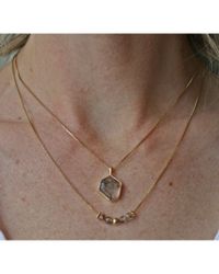 Maniamania | Metallic Satellite Sterling & Vermeil Necklace | Lyst