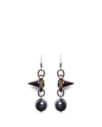 Joomi Lim | Black Spike Pearl Drop Earrings | Lyst