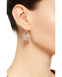 Noor Fares | Metallic Laha Earrings | Lyst