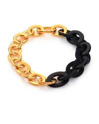 Maiyet | Black Horn Oval Link Necklace | Lyst