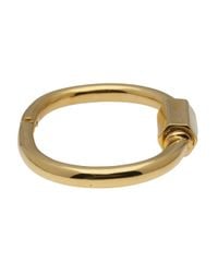 Lyst - Cast Of Vices Thick Oval Bracelet in Metallic for Men