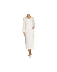 Oscar de la Renta | Gold Brushed Back Satin Tile Jacquard Long Gown | Lyst