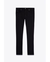 Helmut Lang | Black Cotton Twill Pants | Lyst