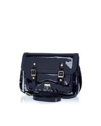 Black classic satchel bag - satchelsmessenger bags. - River Island