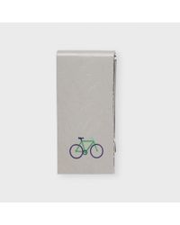 Paul Smith | Metallic Men's Silver Bicycle Pattern Money Clip for Men | Lyst