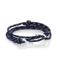 Miansai | Black Hook Rope Wrap Bracelet | Lyst