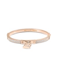 Michael Kors - Metallic Brilliance Pave Bangle Bracelet - Lyst