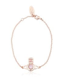 Vivienne Westwood | Metallic Logo Charm Bracelet | Lyst
