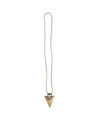 Jenny Bird | Metallic Shielded Necklace | Lyst
