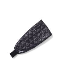 Ralph Lauren | Black Quilted Fleece Headband | Lyst