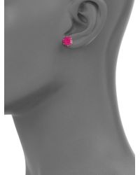 Ippolita | Pink Rock Candy Ruby & 18k Yellow Gold Stud Earrings | Lyst