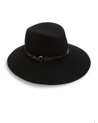 Eric Javits | Black Fanny Wool Floppy Hat | Lyst