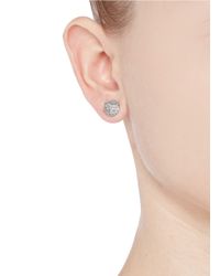 Eddie Borgo | Metallic Crystal Pavé Cone Earrings | Lyst