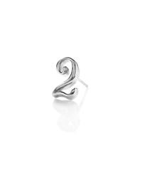 Lulu Frost - Metallic Code Number Sterling Silver #2 Earring - Lyst