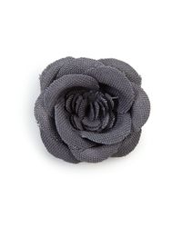 Hook + Albert | Gray Lapel Flower Pin | Lyst