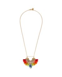 Scho | Multicolor Sky Paradise Rainbow Bead Crystal Necklace | Lyst