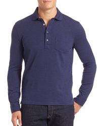 Polo Ralph Lauren | Blue Cotton Polo Shirt for Men | Lyst