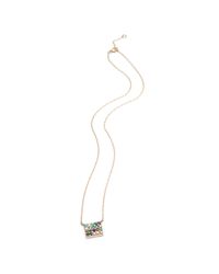 Lulu Frost - Multicolor Code 10kt 'to Thine Own Self Be True' Necklace - Lyst