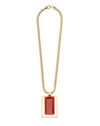House of Lavande | Red Lanvin Necklace | Lyst