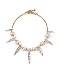 Lulu Frost | Metallic *new* Oleander Spike Necklace | Lyst