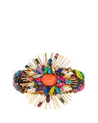 Erickson Beamon | Multicolor 'telepathic' Crystal Firework Cuff | Lyst