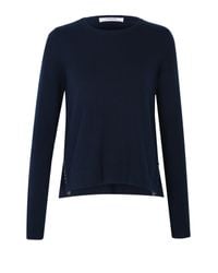 Dorothee Schumacher | Blue Fringe Fanatic Pullover O-neck 1/1 | Lyst