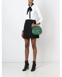 Chlo Medium \u0026#39;Drew\u0026#39; Shoulder Bag in Green | Lyst  