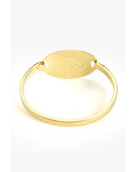 7 For All Mankind | Yellow Aquarius Hinged Bracelet | Lyst