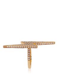 Anita Ko | Metallic Long Lightning Bolt Ring | Lyst