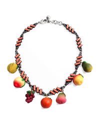 Lulu Frost - Multicolor Fruit Menagerie Necklace - Lyst