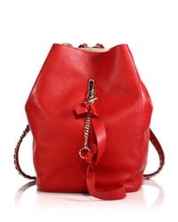 Jimmy Choo | Red Echo Backpack | Lyst