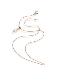 Monica Vinader | Metallic Rolo Chain 30-32 Inch - Adjustable | Lyst
