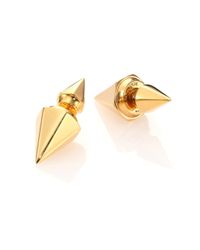 Vita Fede | Metallic Double Titan Thea Double-sided Stud Earrings | Lyst