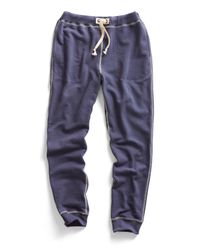 Todd Snyder | Warm Up Sweatpants In Mast Blue for Men | Lyst
