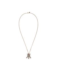 Alexander McQueen | Metallic Royal Skull Pendant | Lyst